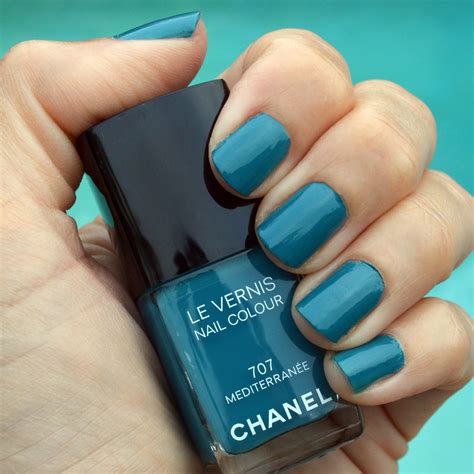 chanel blue nail varnish|best chanel nail polish colors.